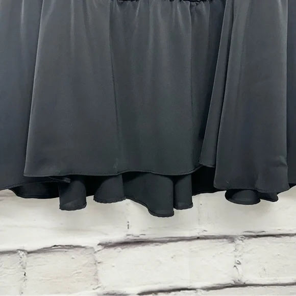 Torrid Foxy Cinched Front Peplum Tank Top Women Size 2X Stretch 22/24 Bl… - Picture 5 of 14